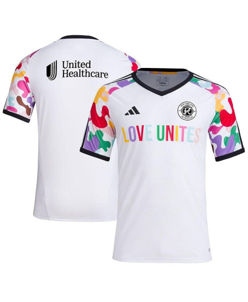 Men's White New England Revolution 2023 Pride Pre-Match Top