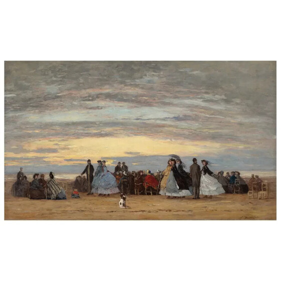 Картина LegendArte La Plage à Villerville E. Boudin