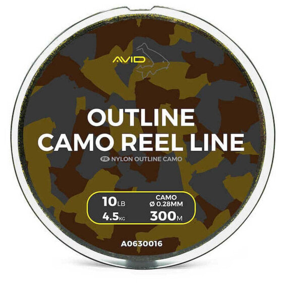 Флюорокарбоновая леска для рыбалки AVID CARP Outline 300 м