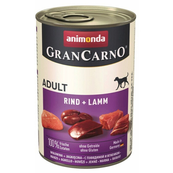 Wet food Animonda GranCarno Original Veal Lamb 400 g