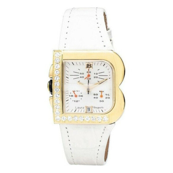 Наручные часы Laura Biagiotti LB0002L-08Z (Ø 33 мм) Белые Кварцевые