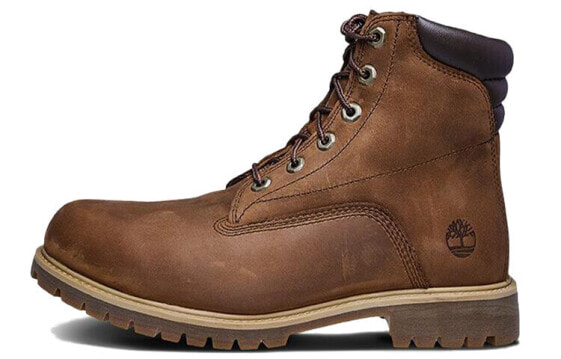 Timberland添柏岚 Waterville 皮革高帮靴 窄版 摩卡棕 / Ботинки Timberland Waterville A1H8Q