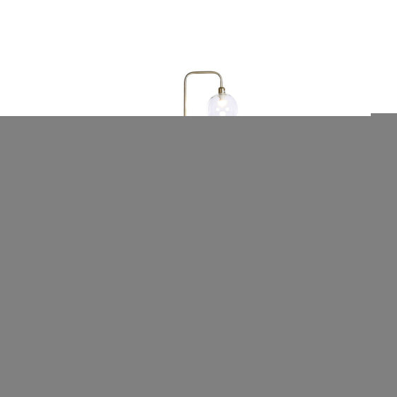 Напольный светильник DKD Home Decor Позолоченный Металл Стеклянный 50 W 220 V 35 x 25 x 155 cm