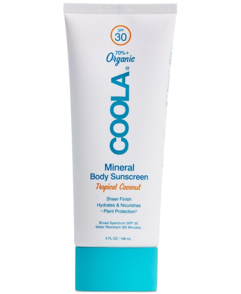 Mineral Body Sunscreen Lotion SPF 30 - Tropical Coconut, 5 oz.