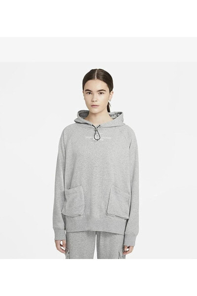 Wmns Nsw Swsh Hoodie Ft Cz8896-063 Oversized Fit
