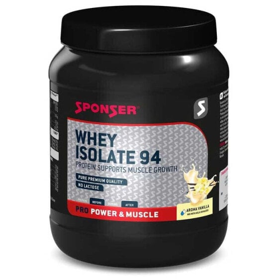 SPONSER SPORT FOOD Whey Isolate 94 Vanilla Protein Powders 425g