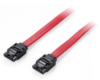 Equip SATA III Cable - 0.5m - 0.5 m - SATA III - SATA 7-pin - SATA 7-pin - Male/Male - Red