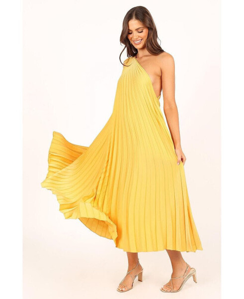 Cali One Shoulder Maxi Women's Dress