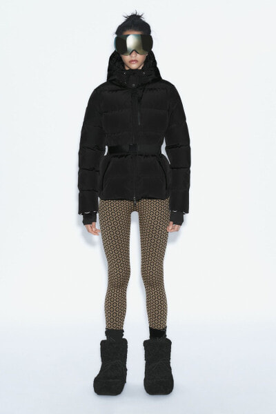 Пуховик windproof and waterproof recco® technology — ski collection ZARA