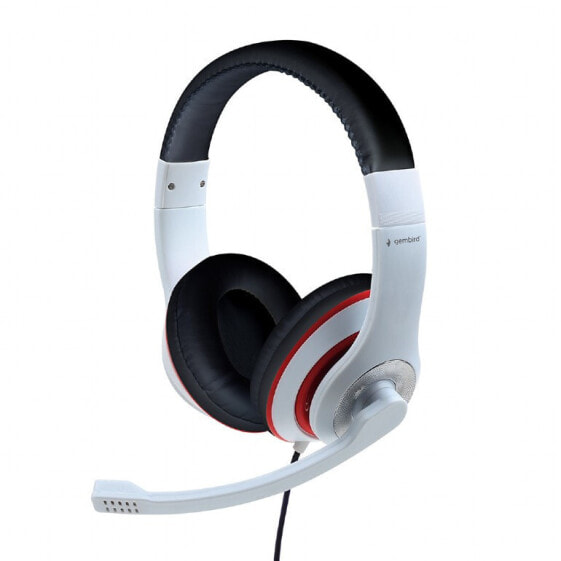 Gembird HEADSET STEREO WHITE/MHS-03-WTRDBK GEMBIRD