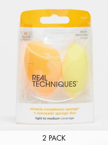 Real Techniques Miracle Complexion Sponge + Concealer Sponge Duo