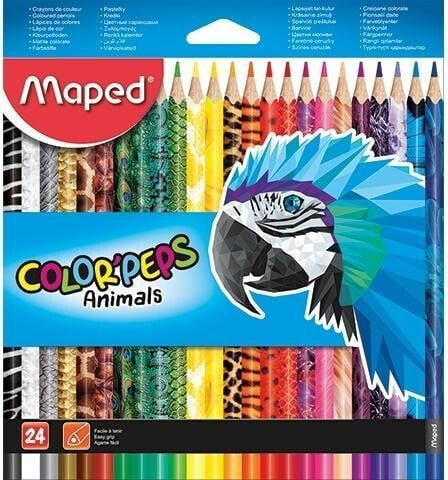 Maped Kredki Colorpeps Animal 24 kolory MAPED