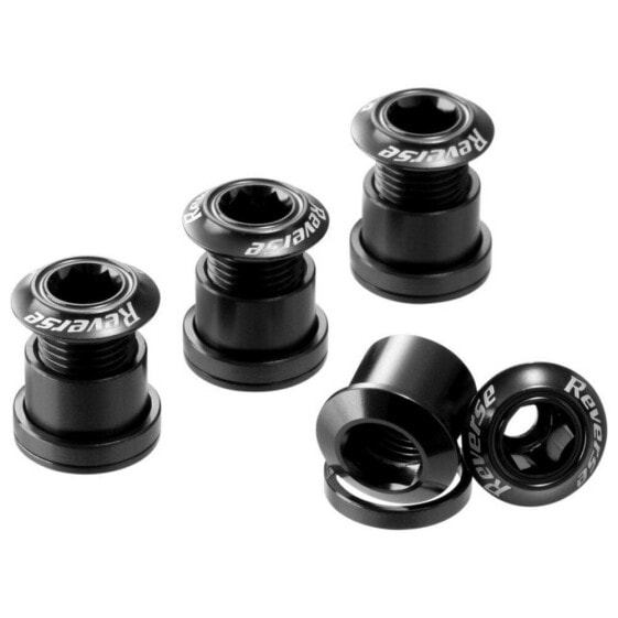 REVERSE COMPONENTS Chainring Bolt Set 4 Units Screw