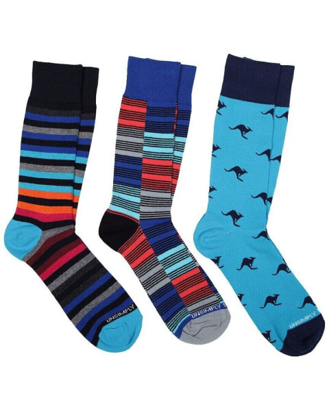 Unsimply Stitched 3Pk Crew Socks Men's