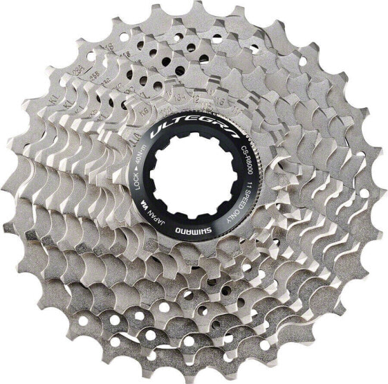 Shimano Ultegra CS-R8000 Cassette - 11 Speed, 11-30t, Silver