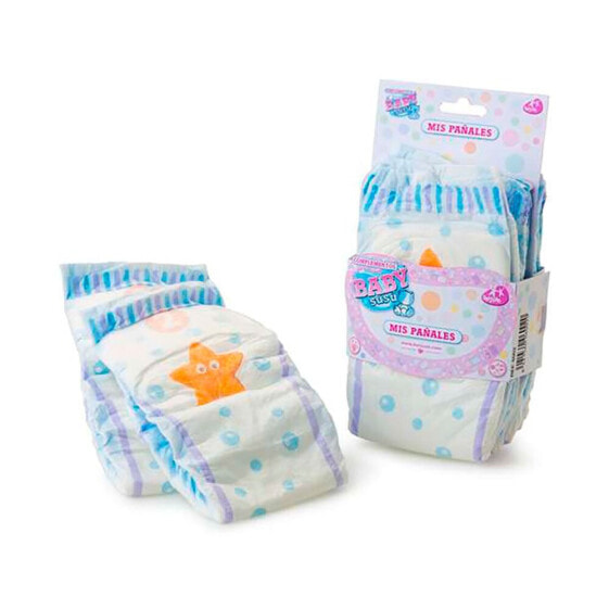 BERJUAN Baby Susu Sust Of 4 Diapers