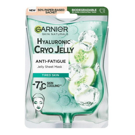 Garnier Skin Naturals Hyaluronic Cryo Jelly Sheet Mask 1 St. gesichtsmaske für Frauen