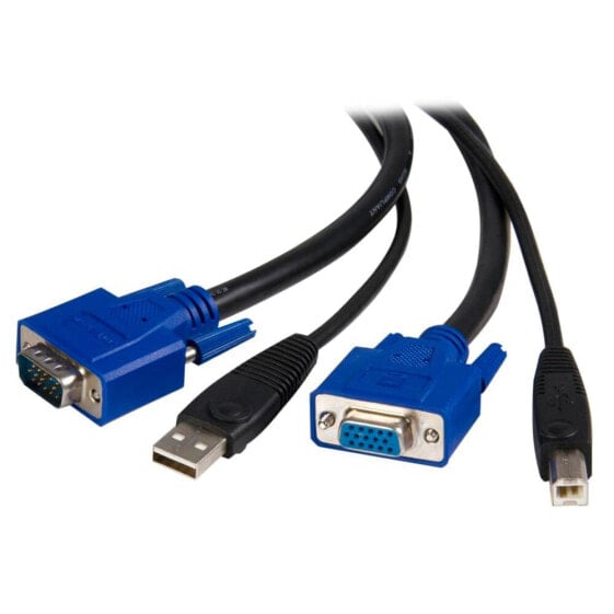 STARTECH 2 In 1 USB KVM cable 1.8m