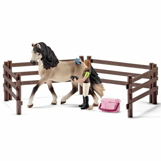 Набор для ухода за испанскими лошадьми Schleich Playset