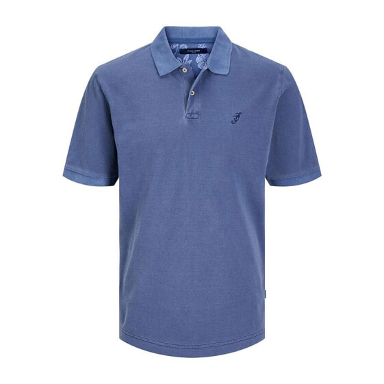 JACK & JONES Bluwilliam Wash short sleeve polo