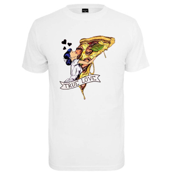 MISTER TEE Pizza Love short sleeve T-shirt