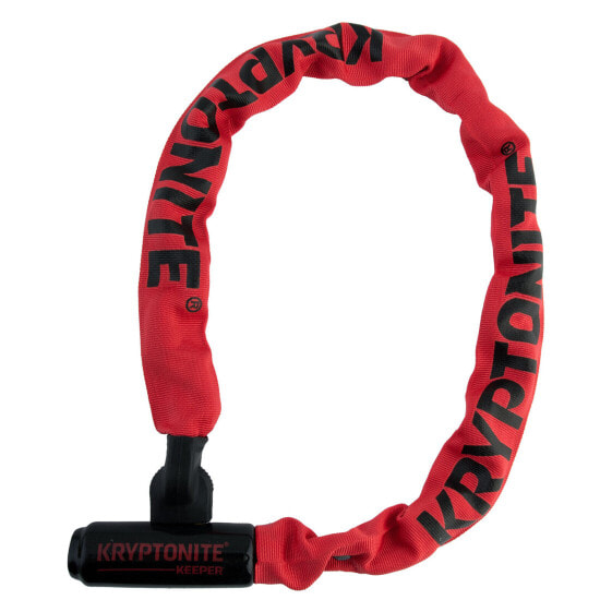 Krypto Keeper 785 Integrated Chain Lock: 2.8' (85cm) Red