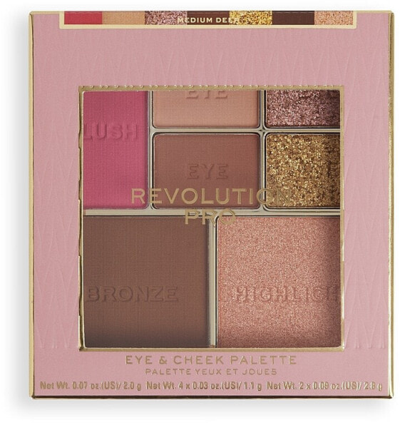 Revolution Pro Iconic Eye & Cheek Palette Medium/Deep