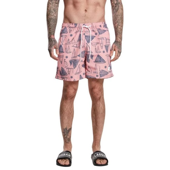 URBAN CLASSICS Pattern Swimming Shorts