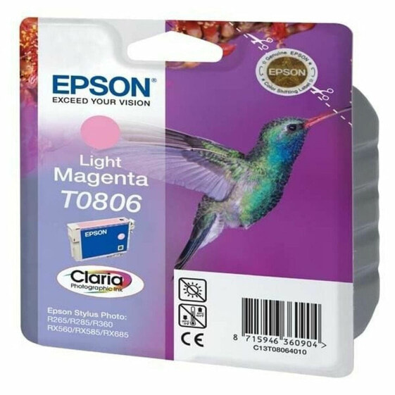 Картридж с оригинальными чернилами Epson C13T08064011 Светло-розовый