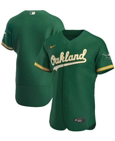 Men's Kelly Green Oakland Athletics Authentic Team Jersey