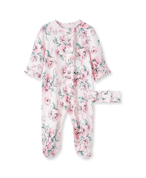 Пижама Little Me Dream Floral Coverall.