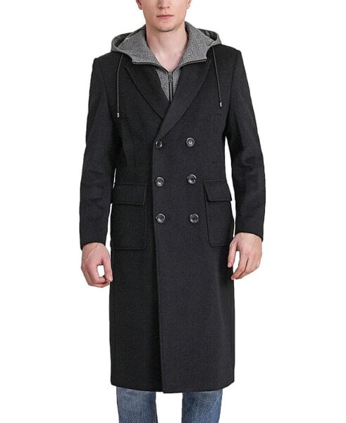 Men Holmes Wool Blend Long Walking Coat