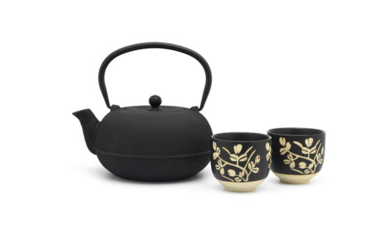 Азиатский набор для чая от Bredemeijer Group B.V. Сетчатый Сычуань 1,0 л Чугун+ 2 Фарфорб. 153013