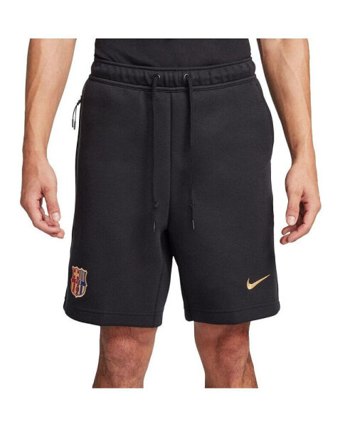 Men's Black Barcelona Tech Fleece Shorts