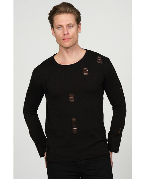 Men's Modern Distorted Sweater
