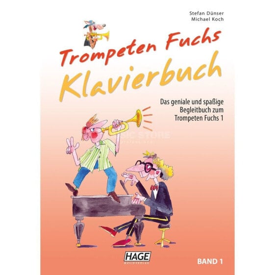 Hage Musikverlag Trompeten Fuchs Klavierbuch 1