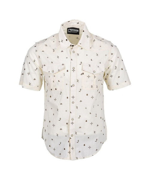 Рубашка Mountain Khakis для мужчин с короткими рукавами "Rodeo Printed"