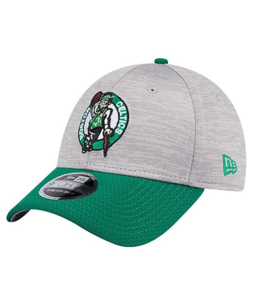 Men's Heather Gray, Kelly Green Boston Celtics Active Digi-Tech Two-Tone 9FORTY Adjustable Hat