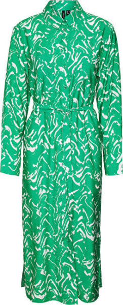 Платье повседневное Vero Moda VMCIA Regular Fit 10300489 ярко-зеленое