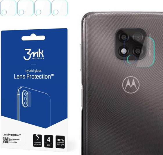 Защитное стекло 3MK Lens Protect для Motorola Moto G Power 2021 4 шт