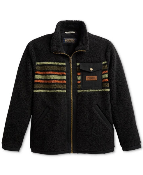 Men's Stand-Collar Fleece Jacket