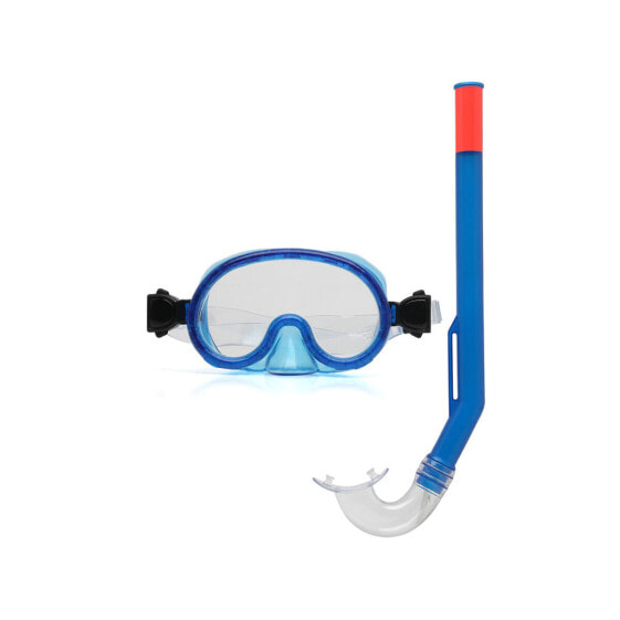 Детские очки для ныряния с трубкой Синий