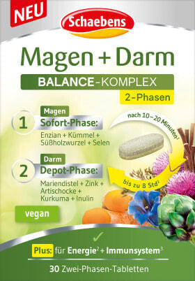 Magen + Darm Balance-Komplex Tabletten 30 St, 46,5 g