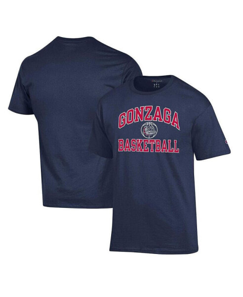 Men's Navy Gonzaga Bulldogs Basketball Icon T-Shirt