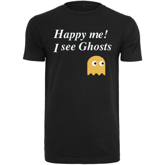 MISTER TEE Happy Me I See Ghosts short sleeve T-shirt