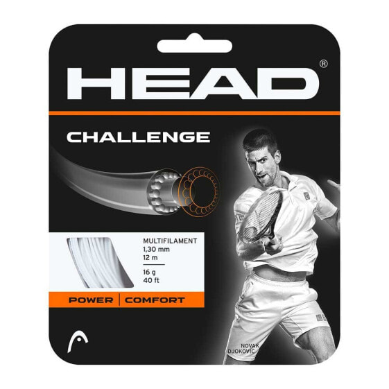 HEAD RACKET Challenge Tennis Single String 12 m