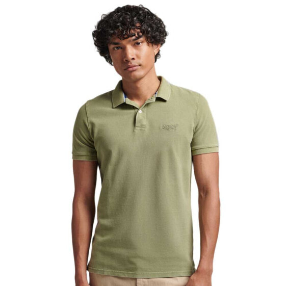 SUPERDRY Vint Destroy short sleeve polo