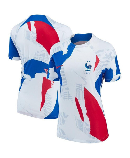 Women's White France National Team 2022 Pre-Match Top