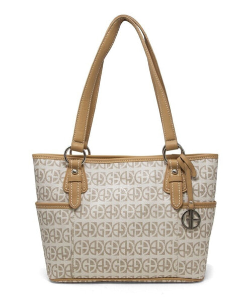 Block Signature Tote, Created for Macy's