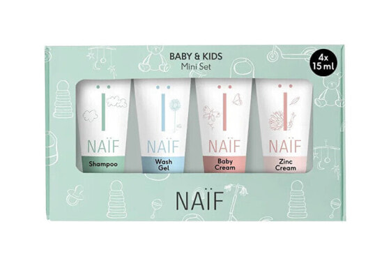 Set of miniature cosmetics for children and babies